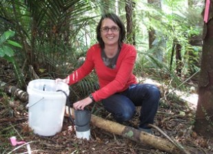 A postdoc should always be ready to strike a pose, especially in the field.